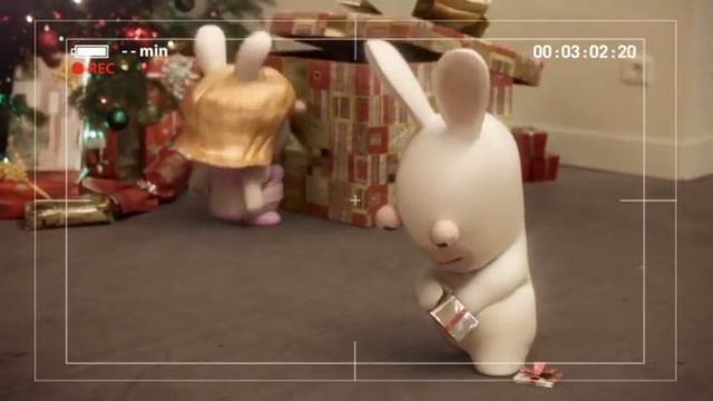 Raving Rabbids Travel in Time - Rabbids love Xmas ! [Europe] смотреть онлайн