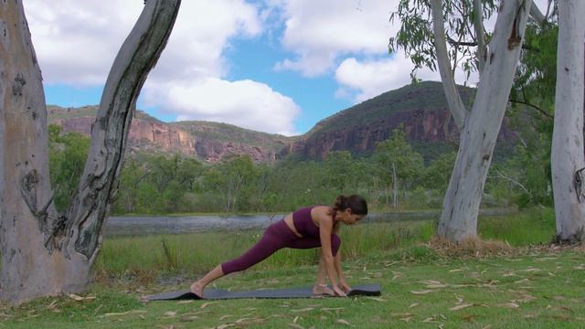 Virtual Yoga In An Outback Retreat