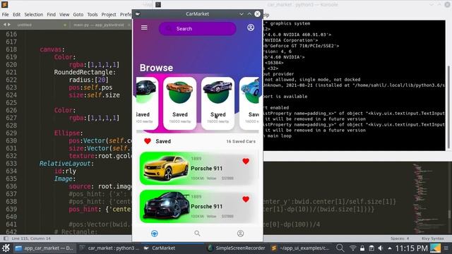 02 Beautiful User Interface using kivy ,kivymd ,python смотреть онлайн
