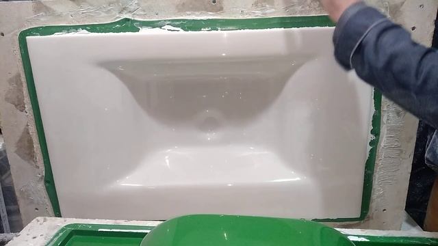 Изготовление умывальника из литьевого камня. смотреть онлайн