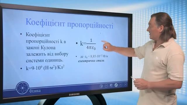 Електростатика. Закон Кулона. Фізика 11 клас