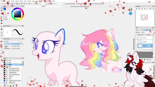 [mlp base edit] Marshmeow OC [SPEEDPAINT] смотреть онлайн
