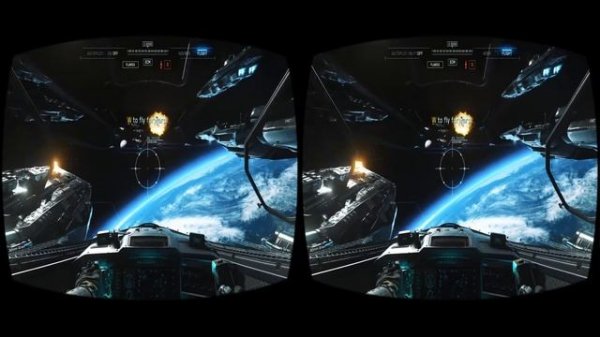 [VR] Epic 3D Jet Flight - Cockpit View - SBS VR Box Google Cardboard