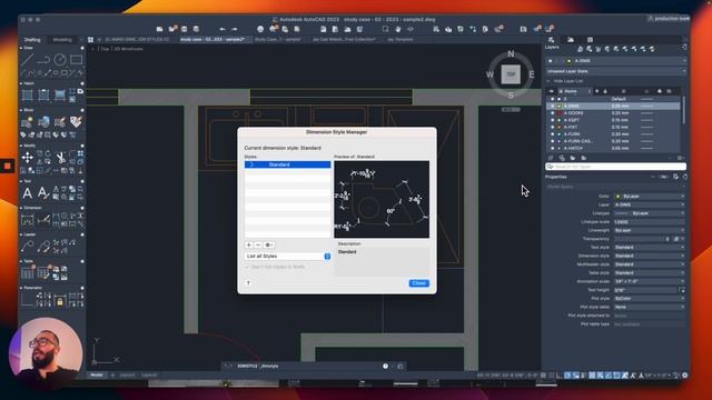 How to Add Dimension in Autocad Mac - Autocad 2023 For Mac Tutorial смотреть онлайн