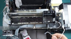 HOW TO CLEAN AND DISASSEMBLE PRINTER HEAD OF EPSON L805 PRINTER