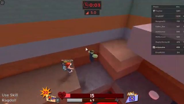 PLAYING WITH POLYHEX THE OWNER! Roblox Super Bomb Survival смотреть онлайн
