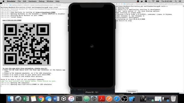 SQlite // RailsAPI/Devise // React Native/Redux - Mobile Authenticator смотреть онлайн