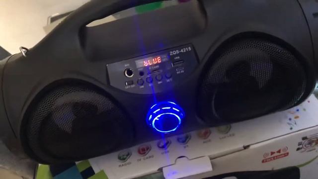 ZQS4215 portable speaker смотреть онлайн