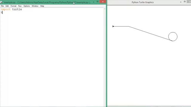 Python Turtle Graphics - How To Move Turtle | goto Method смотреть онлайн