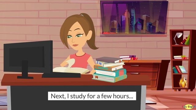 Talking about Daily Routines with Phrasal Verbs смотреть онлайн