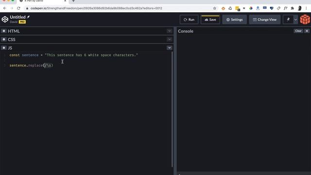 How to Remove White Spaces in String with JavaScript (RegEx) смотреть онлайн