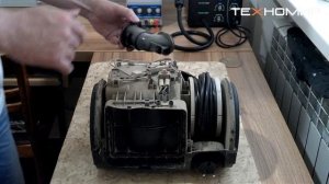 РЕМОНТ пылесоса Samsung SC4325. После включения работает рывками.