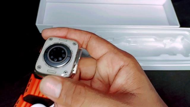 GT8 ultra smart watch connect to phone apple watch ultra copy unboxing | Best smart watch 100 | смотреть онлайн