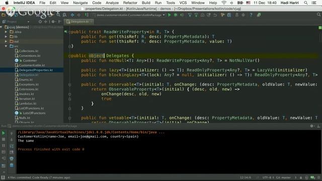 Kotlin for Java developers смотреть онлайн