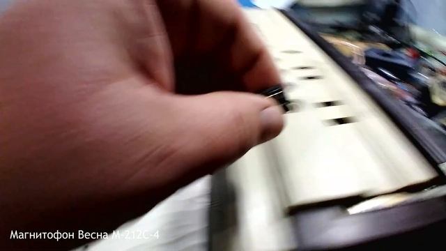 Магнитофон Весна М 212С 4 Вот тут придётся повозиться смотреть онлайн