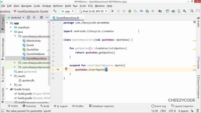 Android MVVM Architecture Complete Example in Hindi | CheezyCode - #15 смотреть онлайн