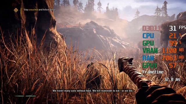 Radeon Vega 11 Graphics -- AMD Ryzen 5 3400G -- Far Cry Primal FPS Test смотреть онлайн