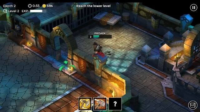 Dungeon Legends Gameplay IOS / Android смотреть онлайн