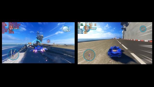 Sonic & All Stars Racing Transformed career 1080p GTX 980 SLI vs 1080p G sync GTX 1080 Sli смотреть онлайн
