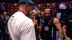 ПЕРВЫЕ=СЛОВА МАГОМЕДА ИСМАИЛОВА СРАЗУ ПОСЛЕ БОЯ В РИНГе