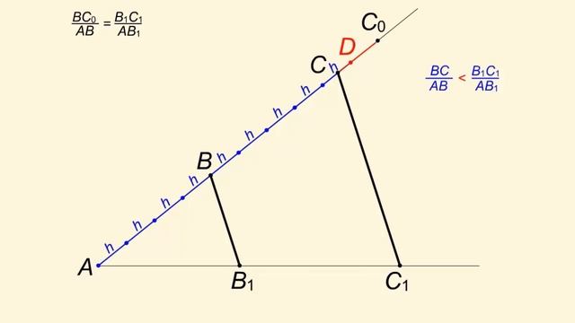 Теорема о пропорциональных отрезках смотреть онлайн