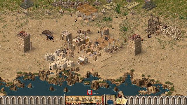 Stronghold, Stronghold Crusader HD. На что способны боты на максимальной сложности!?