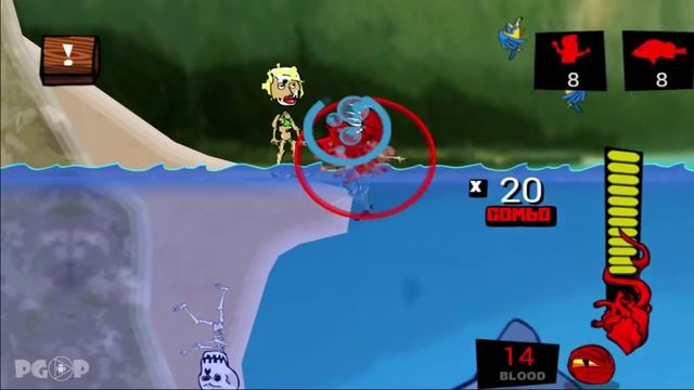 Bloody Piranha !! | Feed Us Lost Island #1 смотреть онлайн