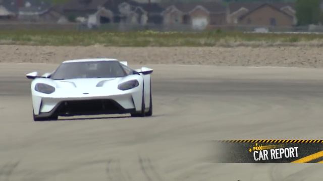 FOX Car Report - 2017 Ford GT test drive смотреть онлайн