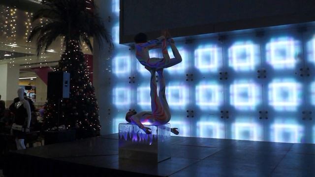 "Аргонавты" акробатическая йога. Вырезка из Большого Новогоднего розыгрыша путевки на Кипр и других смотреть онлайн