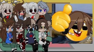 ||Реакция Никиты Берга и его друзей  на тик ток и лайк|| ||Gacha club||