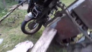 Замена прокладки поддона на мотоцикле Днепр.