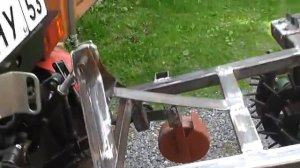 Рама на ежи для МТЗ 132 Н. Видео  Виктор Александров