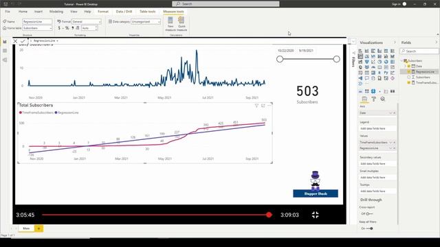 Power Bi : Build a simple Linear Regression Equation in DAX to Predict a Goal смотреть онлайн