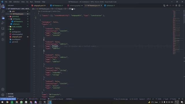 NFT Marketplace: Using The Graph protocol to index the smart contract смотреть онлайн