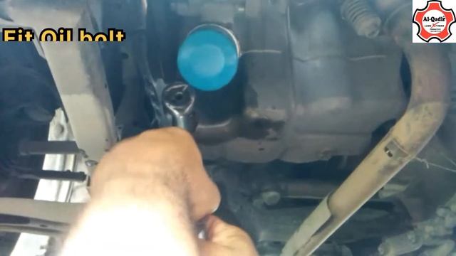 Honda N WGN 2019 Model Engine oil change by (AL-Qadir Lube Xpress) (Quality is our core value).. смотреть онлайн