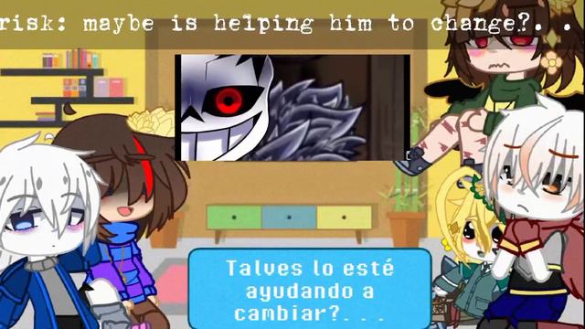 | Undertale reacts to Horror Sans | Esp / Eng | Warnings at the beginning | смотреть онлайн