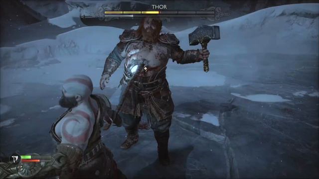 God Of War Ragnarök Thor Boss Fight | No commentary, смотреть онлайн