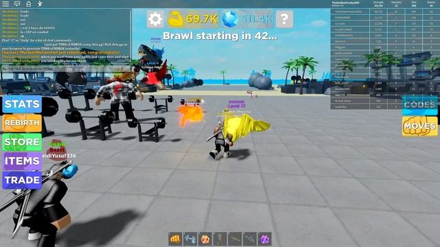 Muscle Legends (ROBLOX) - OMG!!! How To Enter Eternal Gym? Fastest Way To Get Strenght!!! - TUTORIA смотреть онлайн