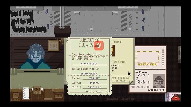 Papers Please : Pt10. True Survival Simulator смотреть онлайн