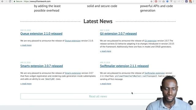 Yii framework - new official website design смотреть онлайн