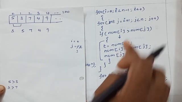 C Program to Arrange the Numbers in Ascending or Descending order / C Language in Tamil смотреть онлайн