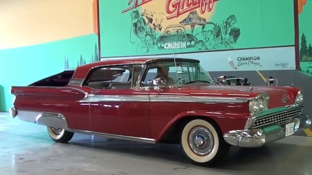 1959 Ford Fairlane 500 Galaxie Skyliner смотреть онлайн