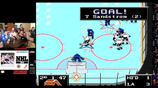 NHL '94 Part 3 - Colin's College Friends Tournament смотреть онлайн