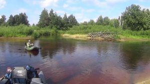 Рыбалка на реке Лух