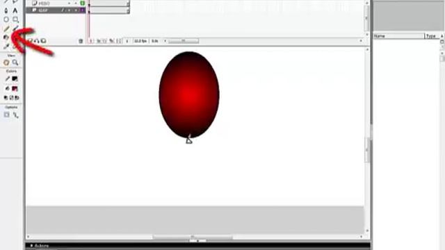 Видеоурок "Анимация движения в программе Macromedia flash" смотреть онлайн