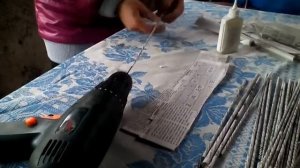 Плетение из газетных трубочек "Как крутить трубочки на шуруповёрт"