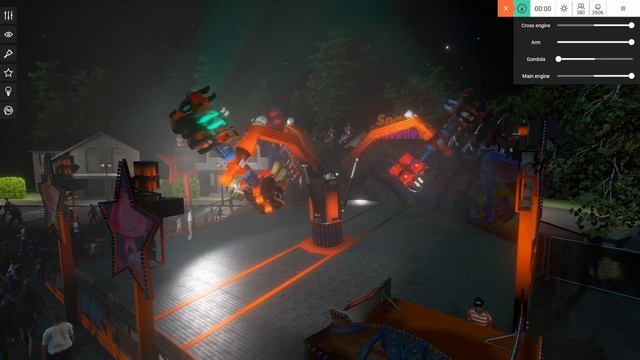 Virtual rides 3 - funfair simulator - Space Traveller смотреть онлайн