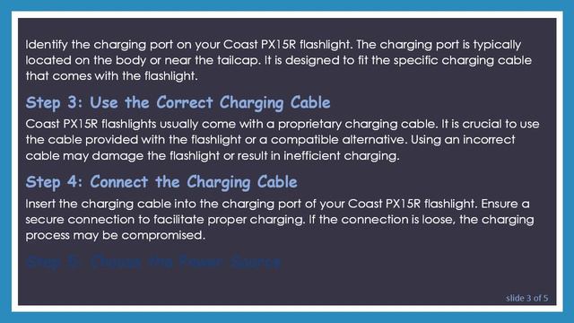 How to Charge a Coast PX15R Flashlight смотреть онлайн
