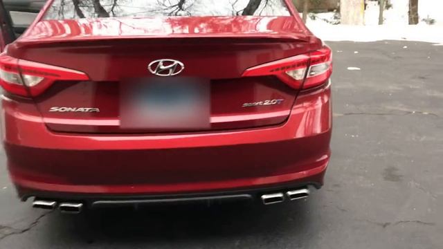 2015 Hyundai Sonata 2.0T | Vacuum Actuated Straight Pipe (passenger side) смотреть онлайн