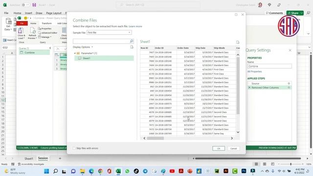 POWER QUERY TUTORIALS | Combine multiple files with auto refresh смотреть онлайн
